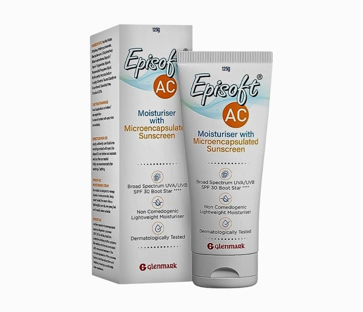 Episoft AC Moisturiser with Sunscreen SPF 30