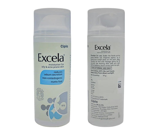Excela Moisturiser for Oily & Acne Prone Skin