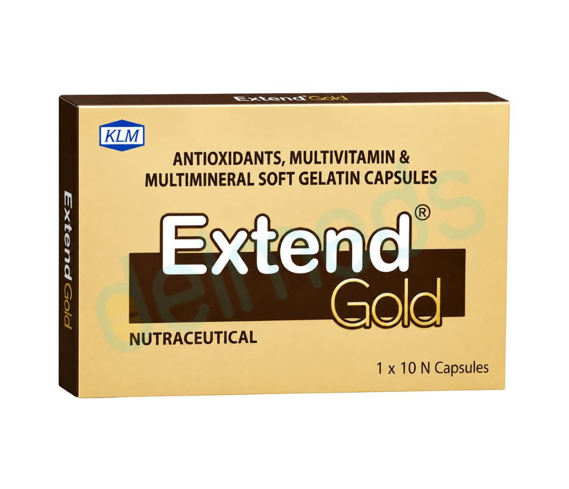 Extend Gold Soft Gelatin Capsule