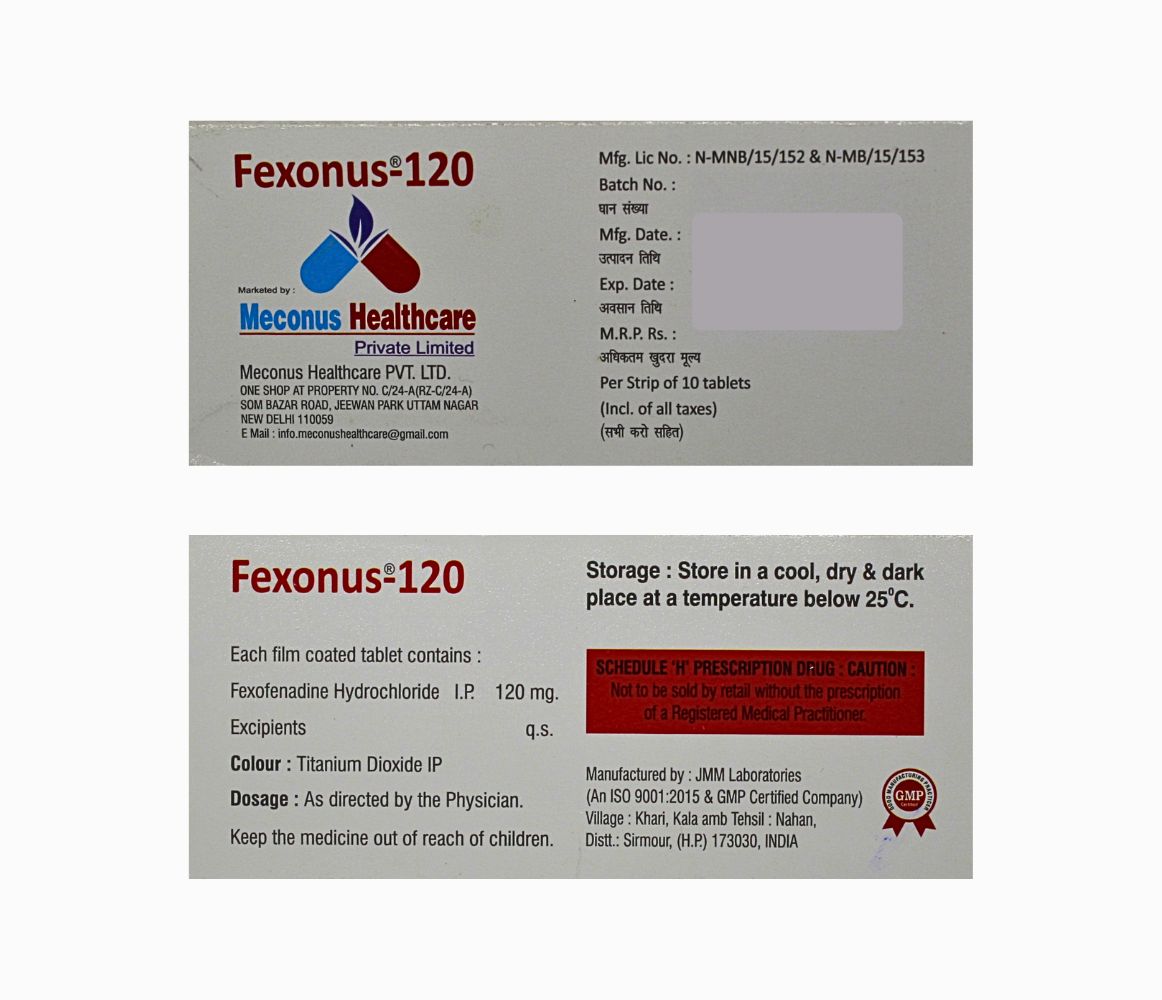 Fexonus-120 Tablet