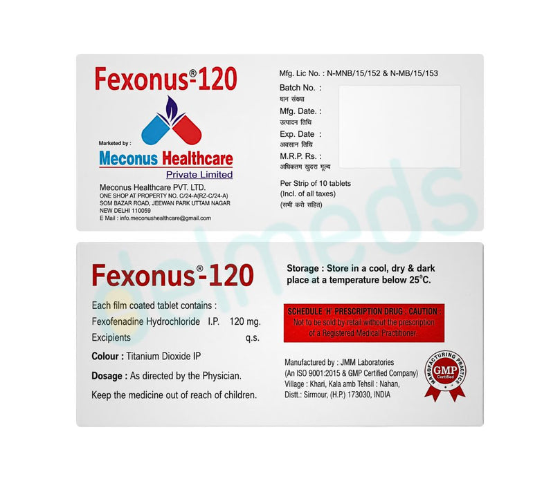 Fexonus-120 Tablet