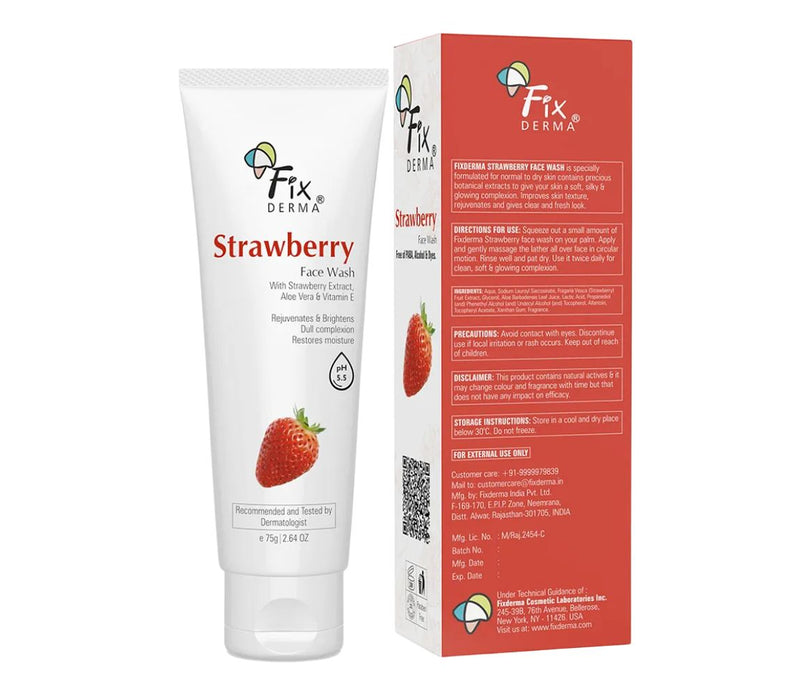 Fixderma Strawberry Face Wash