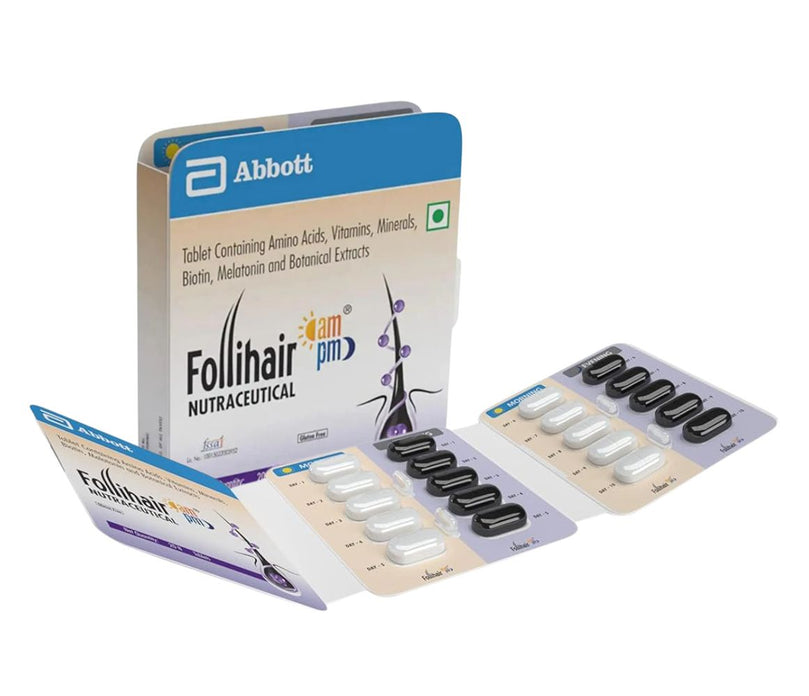 Follihair Nutraceutical AM PM Tablet 3