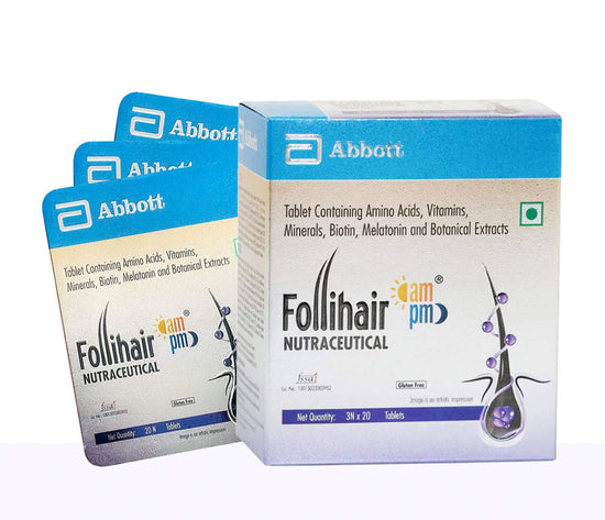 Follihair Nutraceutical AM PM Tablet