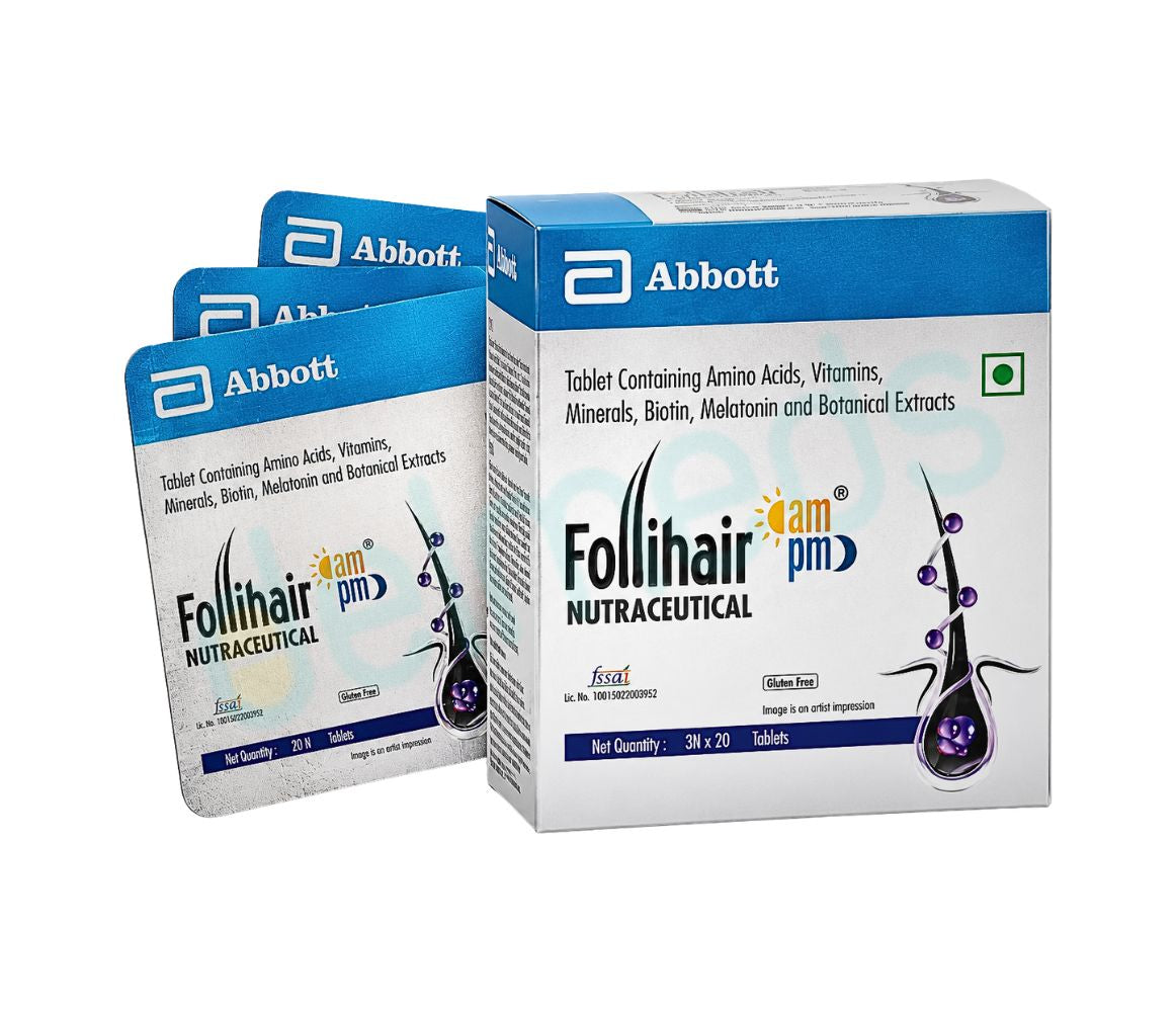 Follihair Nutraceutical AM PM Tablet