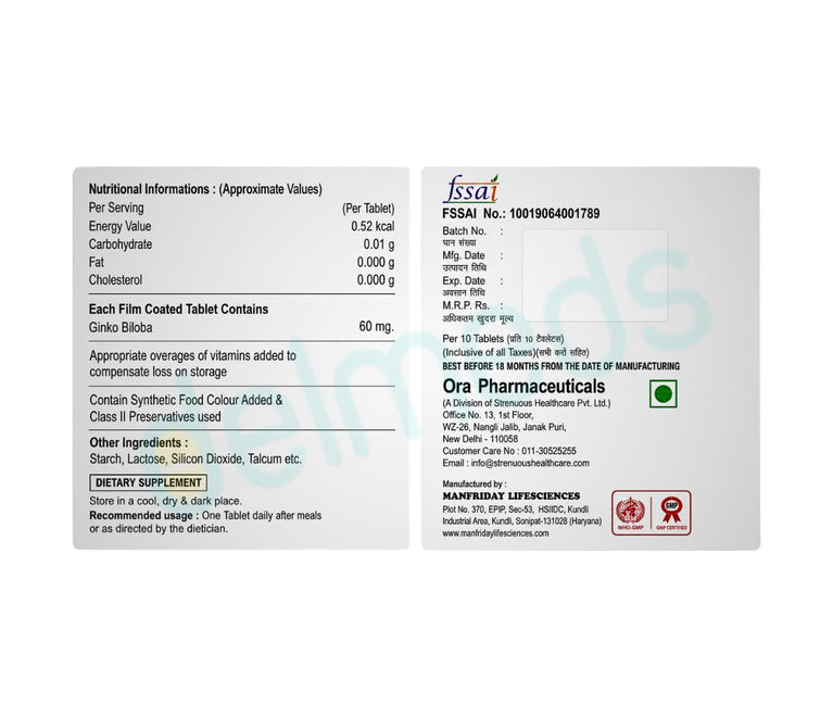 Ginkora Tablet