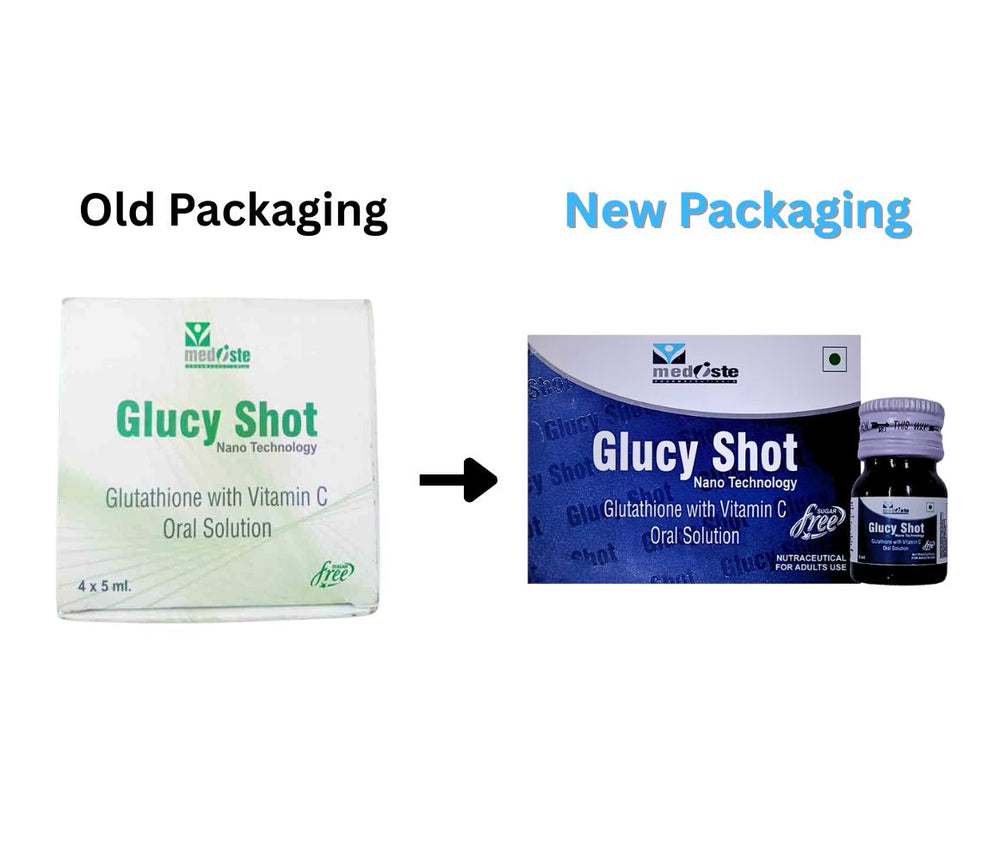Glucy Shot Glutathione with Vitamin C Oral Solution DelMeds.com Glucy Shot Glutathione with Vitamin C Oral Solution DelMeds.com