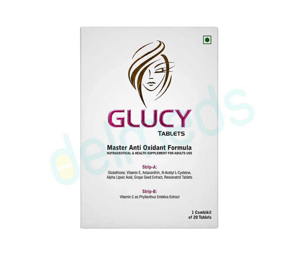 Glucy Master Anti Oxidant Combo Kit Tablet