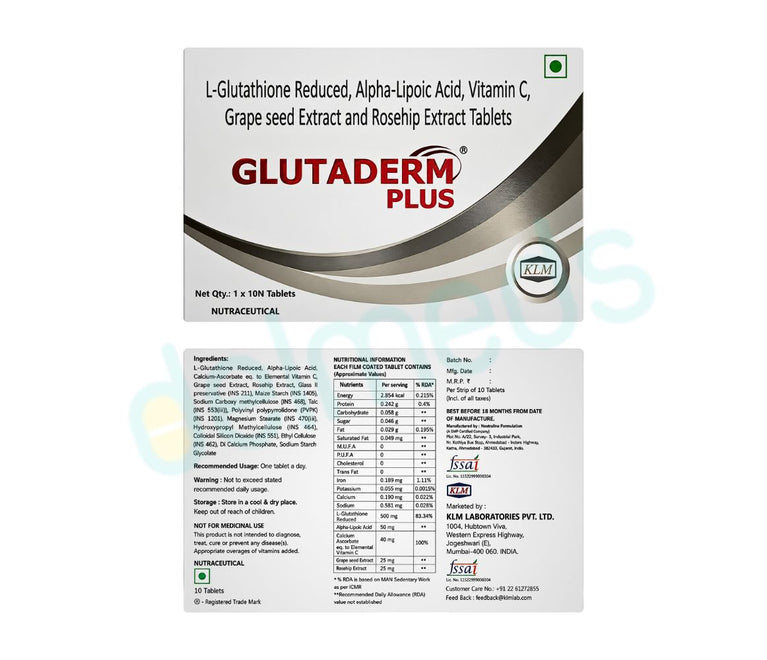Glutaderm Plus Tablet