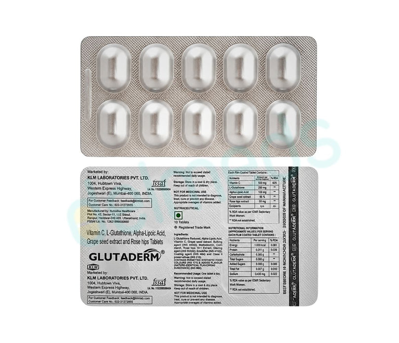 Glutaderm Tablet