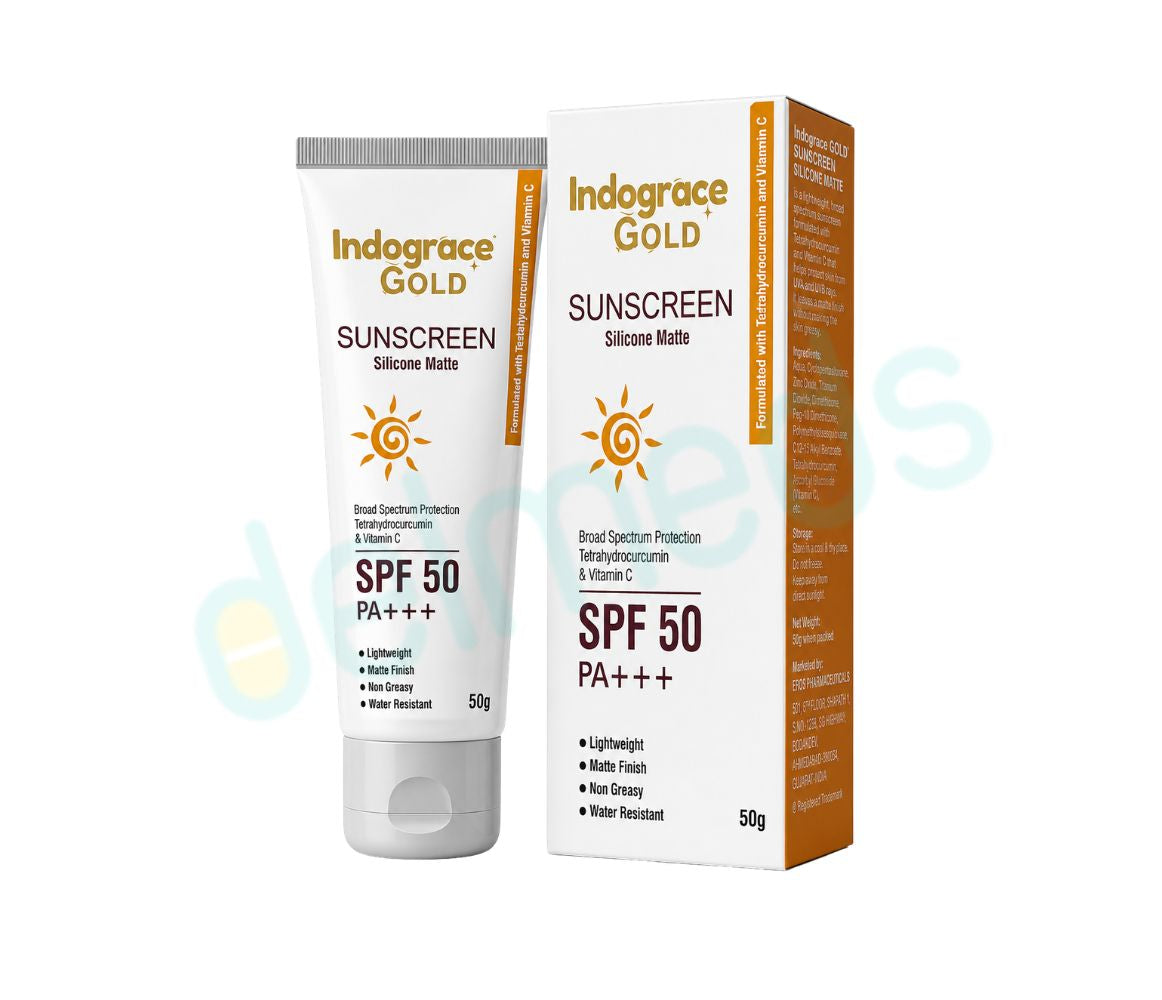 Indograce Gold Silicone Matte Sunscreen