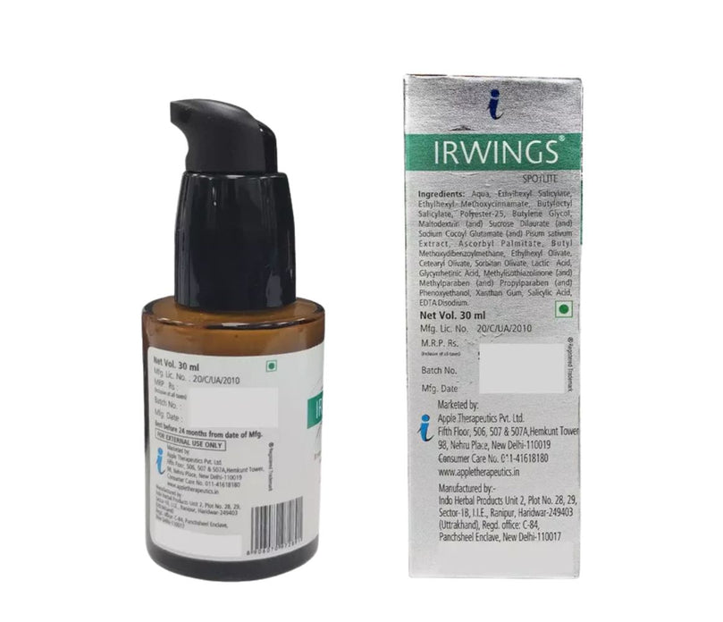 Irwings Spotlite Steroid-Free Formula
