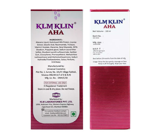 KLM-Klin AHA Face Wash Gel