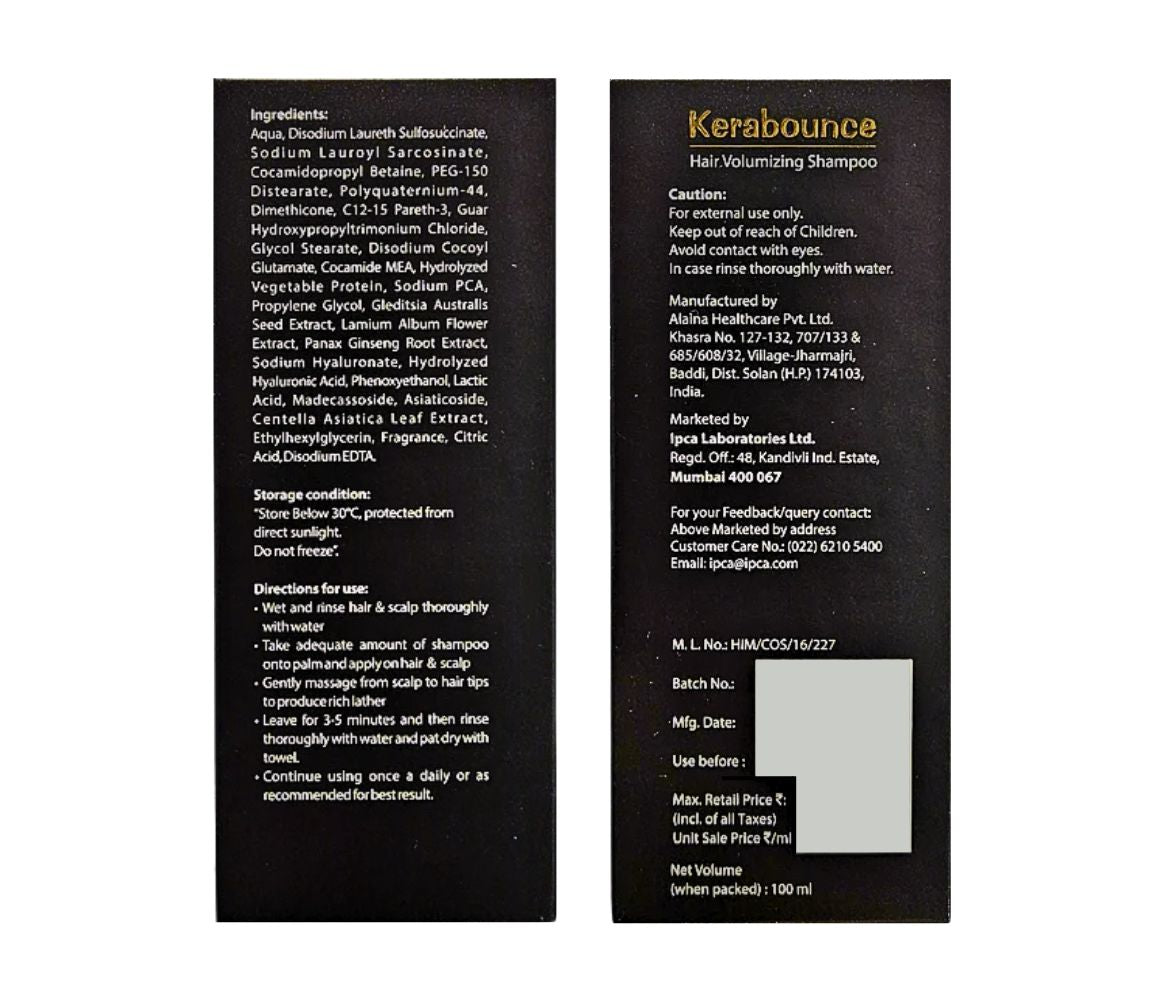 Kerabounce Hair Volumizing Shampoo