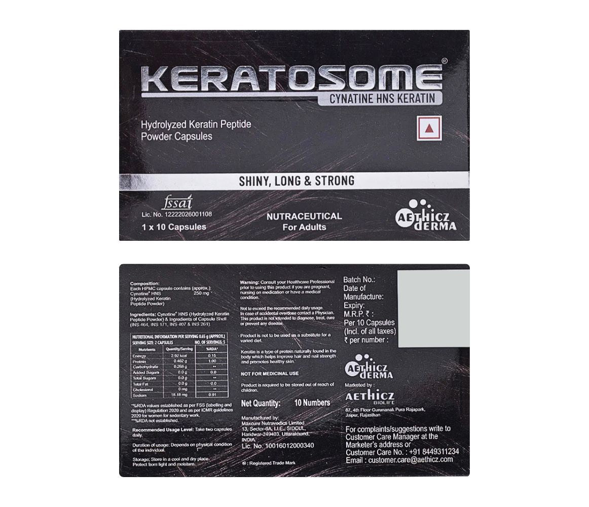 Keratosome Cynatine HNS Keratin Capsule
