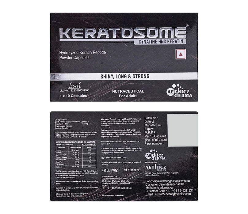 Keratosome Cynatine HNS Keratin Capsule