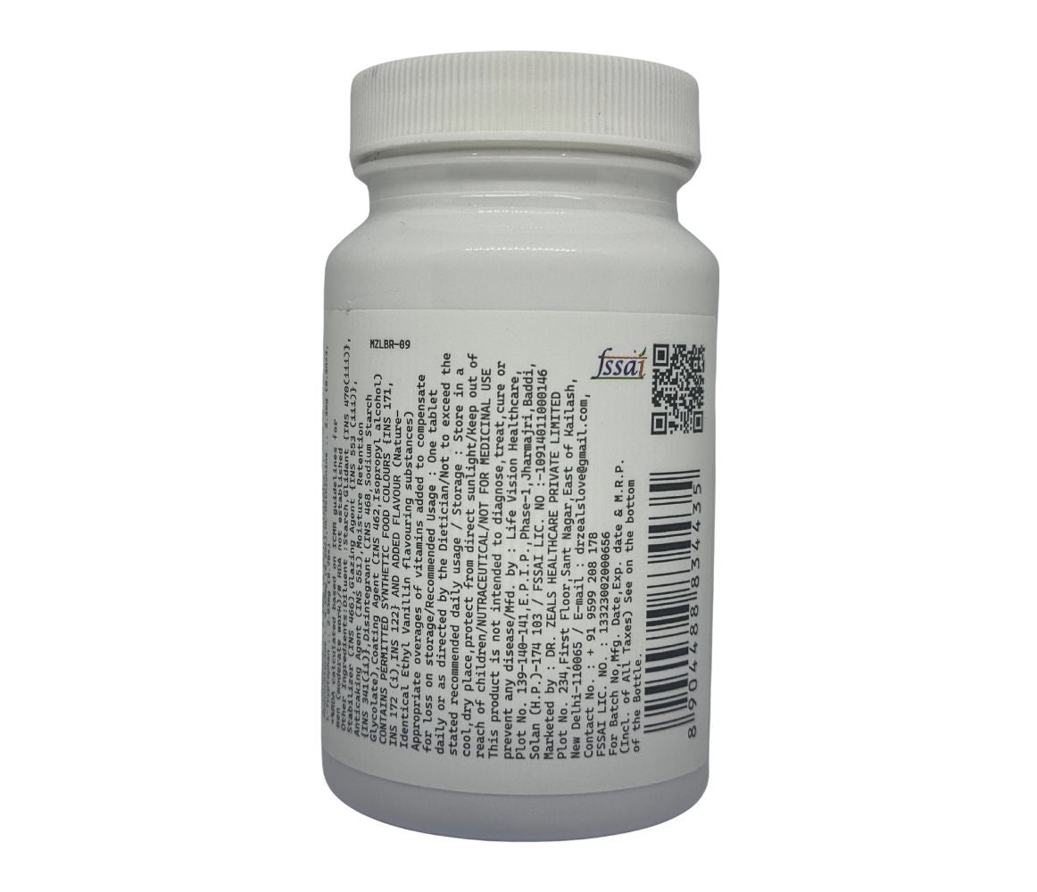 L'aberre Velutina Multivitamin & Multimineral Tablets