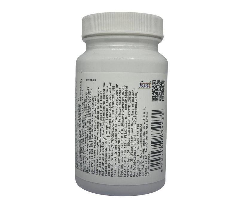 L'aberre Velutina Multivitamin & Multimineral Tablets
