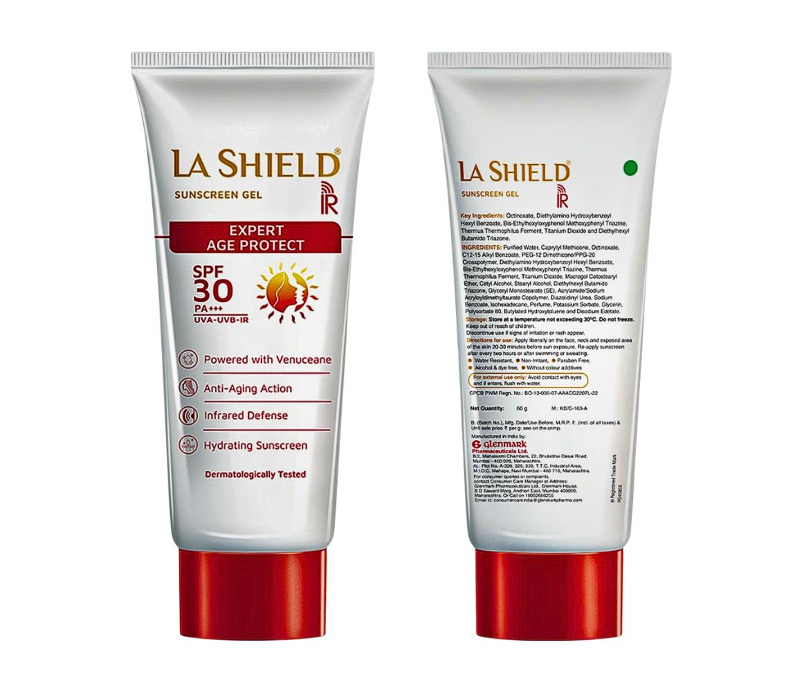 La Shield IR Sunscreen Gel SPF 30