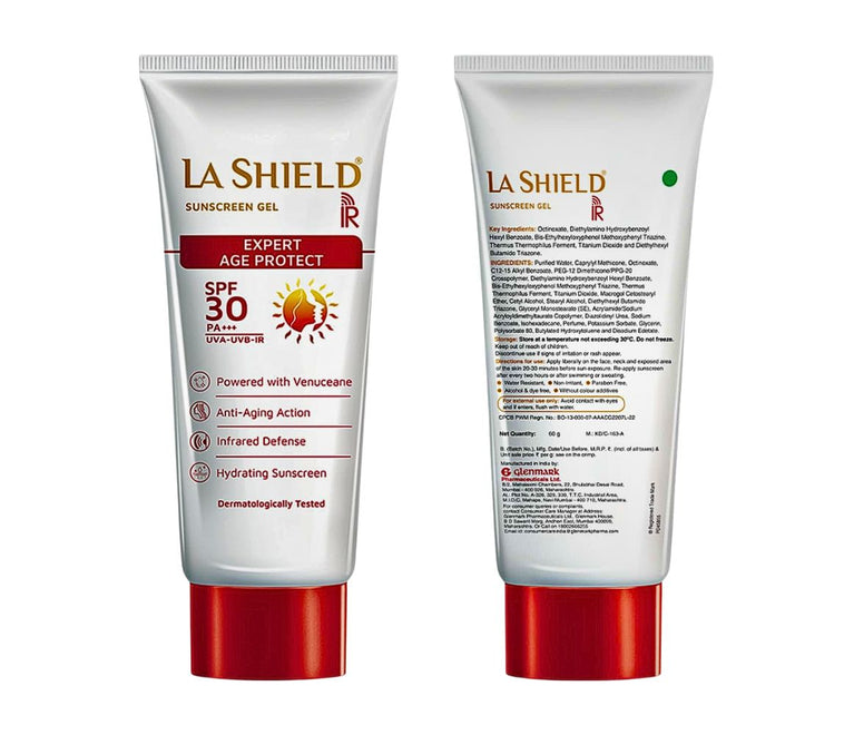 La Shield IR Sunscreen Gel SPF 30