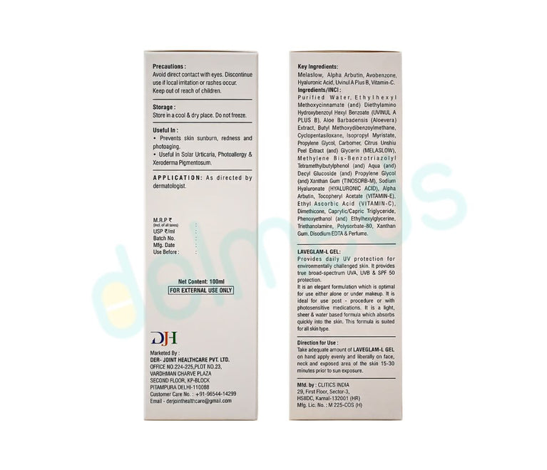 Lave Glam-L Sunscreen Lotion SPF 50++