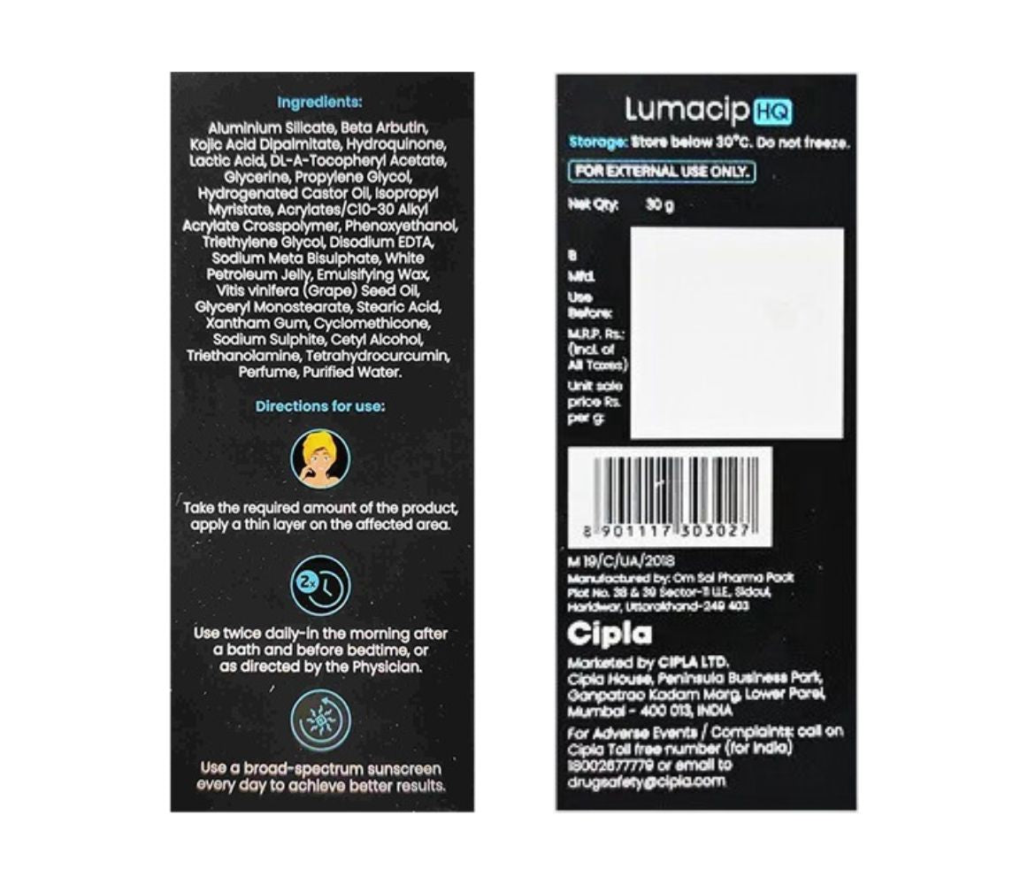 Lumacip HQ Depigmenting Complex