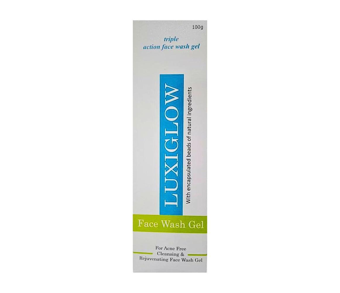 Luxiglow Triple Action Face Wash Gel