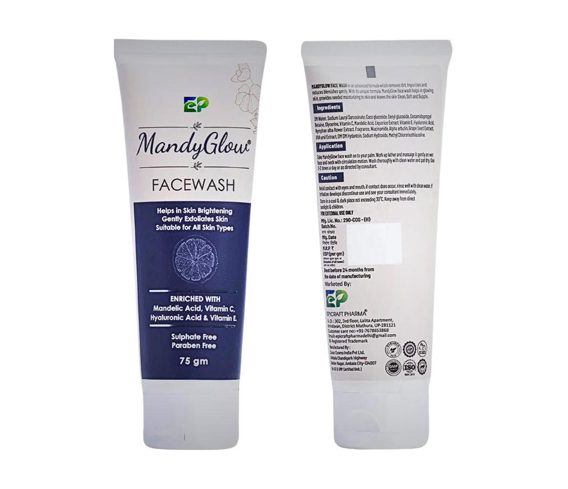 MandyGlow Face Wash