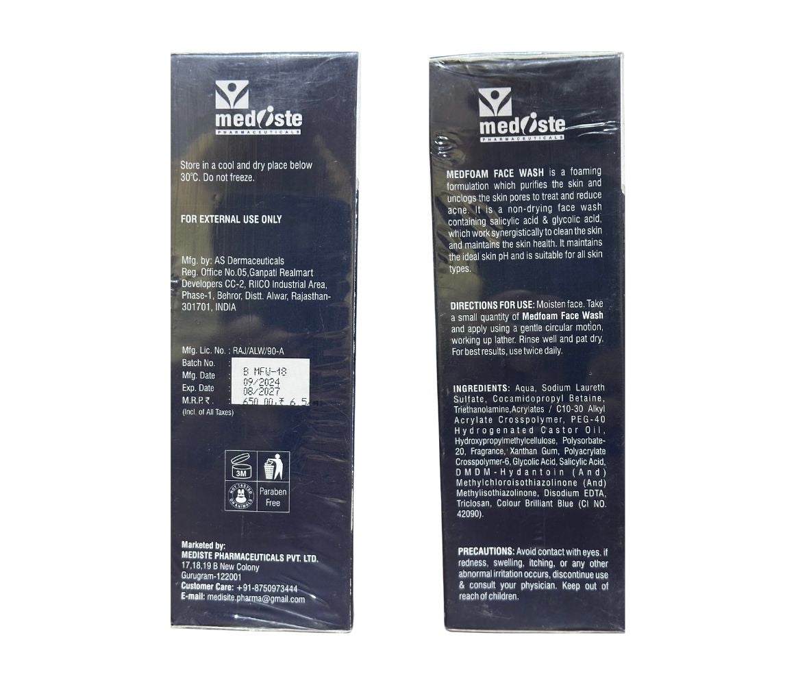 Medfoam Foaming Face Wash
