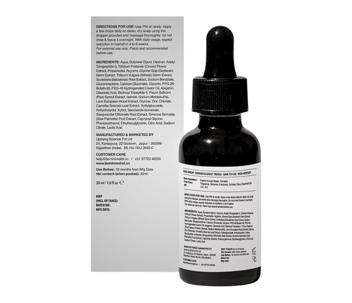 Minimalist 18% Hair Growth Active Serum