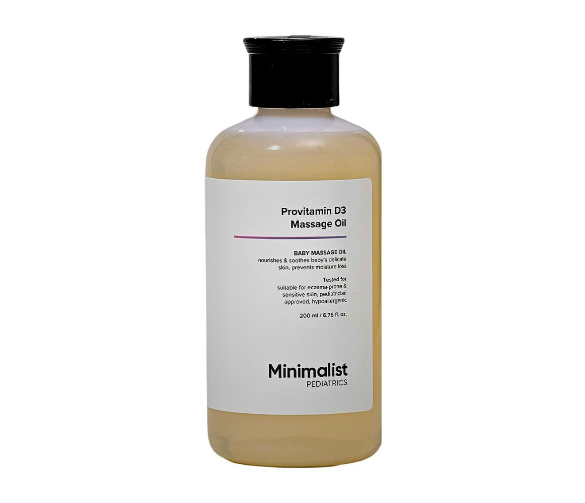Minimalist Pediatrics Provitamin D3 Baby Massage Oil