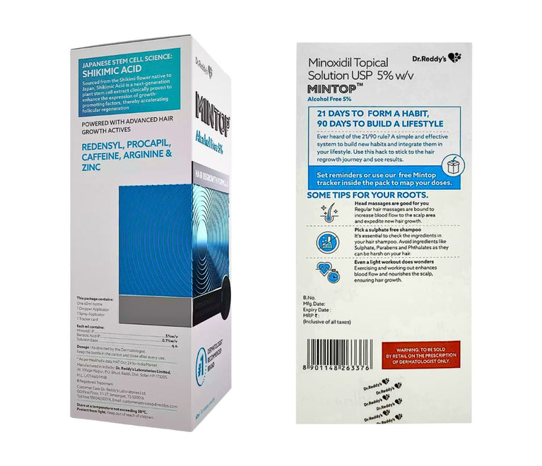 Mintop 5% Hair Regrowth Solution
