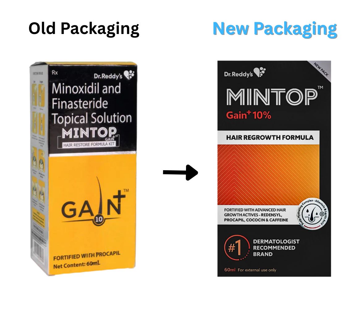 Mintop Gain+ 10 Hair Restore Formula Kit