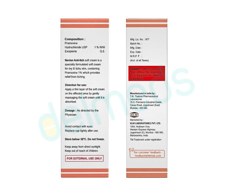 Nevlon Anti-Itch Soft Cream