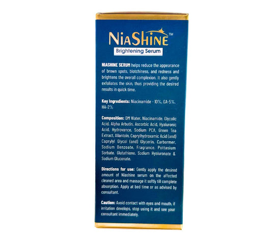Niashine Brightening Serum back
