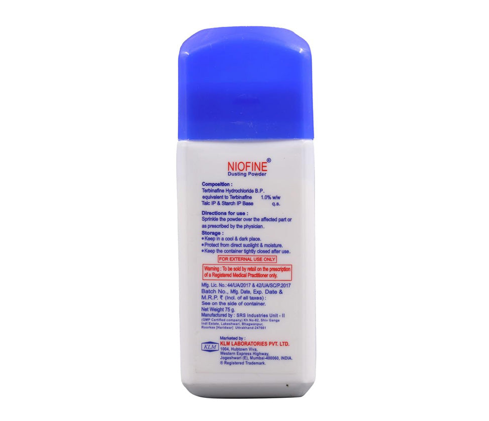 Niofine Dusting Powder