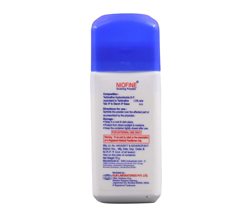 Niofine Dusting Powder