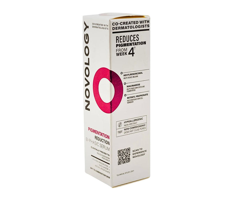 Novology Pigmentation Reduction Bi-Phasic Serum For Dry To Combination Skin