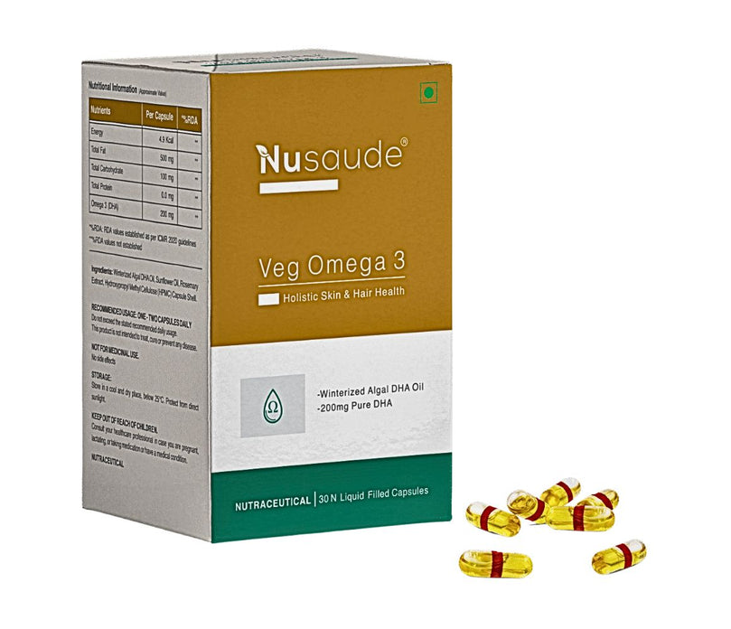 Nusaude Veg Omega 3 Capsule