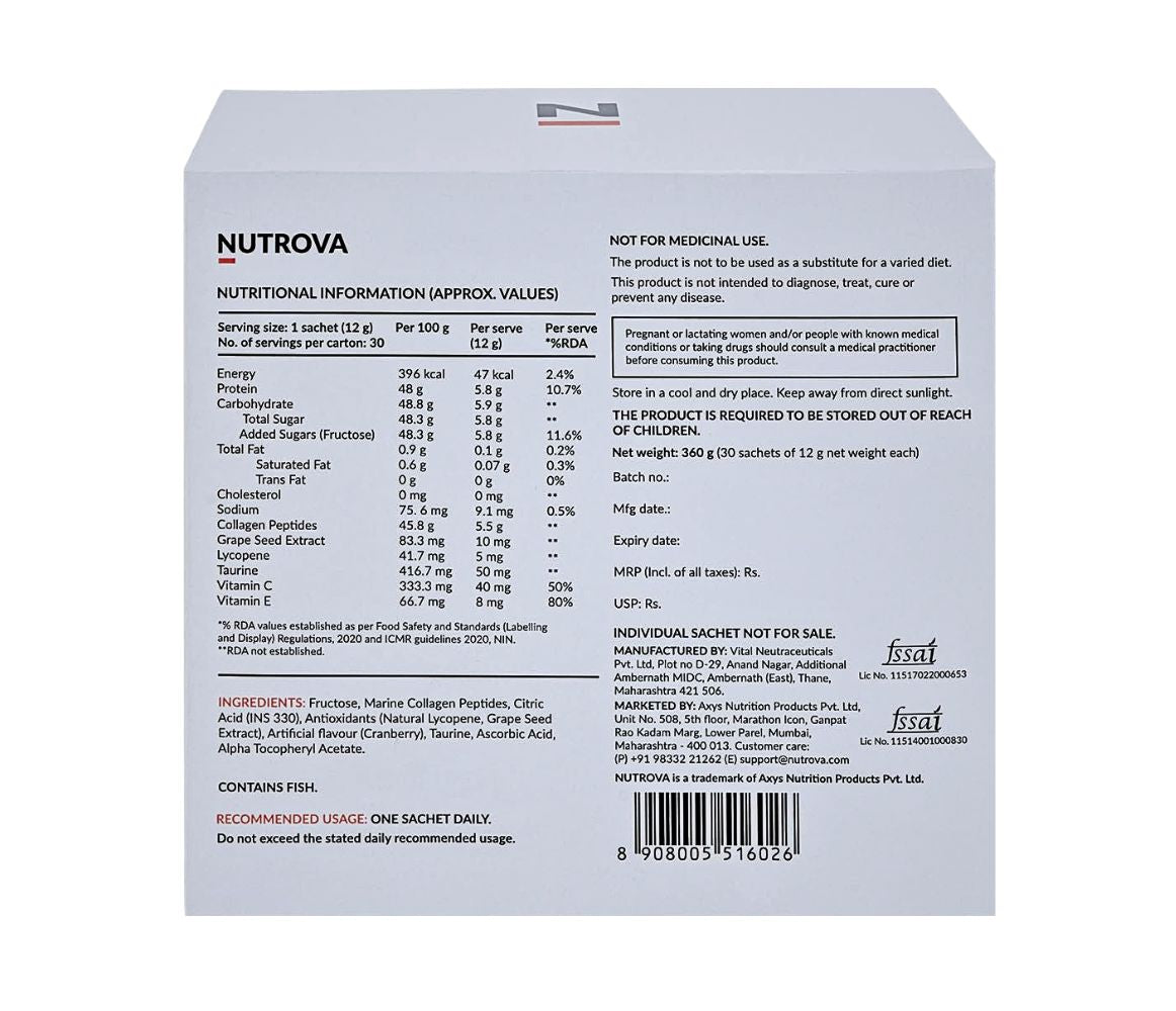 Nutrova Collagen+Antioxidants