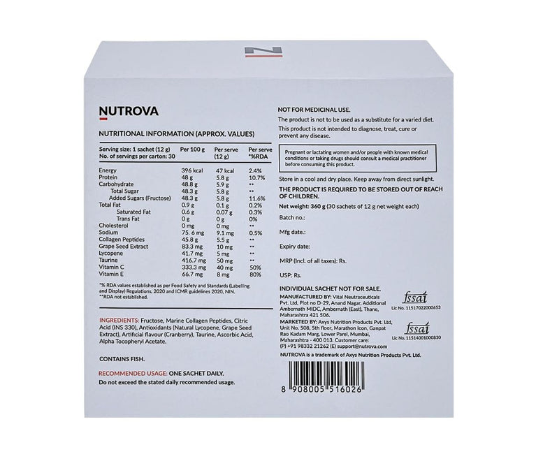 Nutrova Collagen+Antioxidants