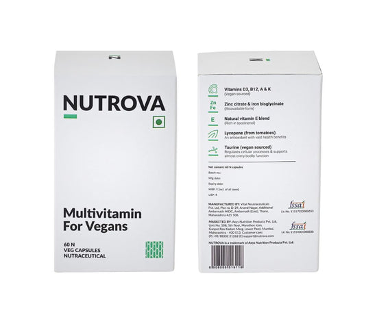 Nutrova Multivitamin For Vegans