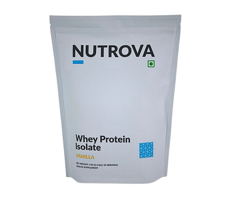Nutrova Whey Protein Isolate - Vanilla Flavour