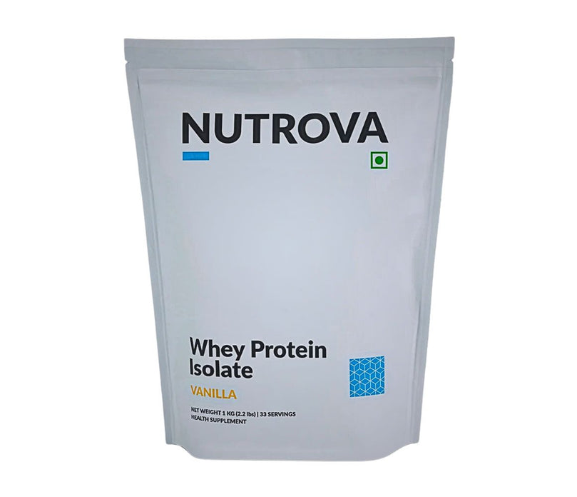 Nutrova Whey Protein Isolate - Vanilla Flavour
