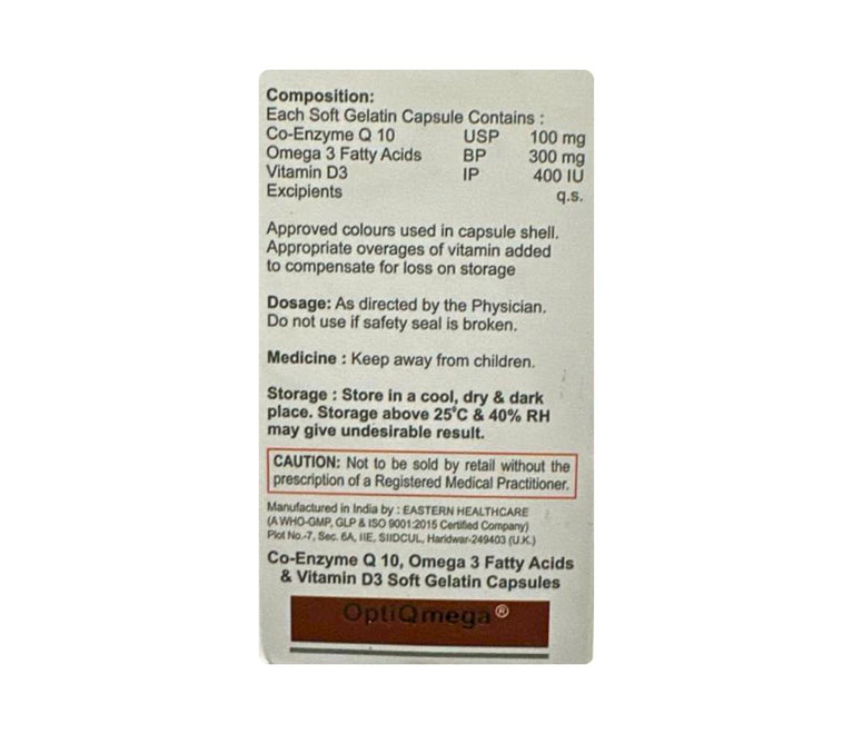Optiqmega Softgel Capsule