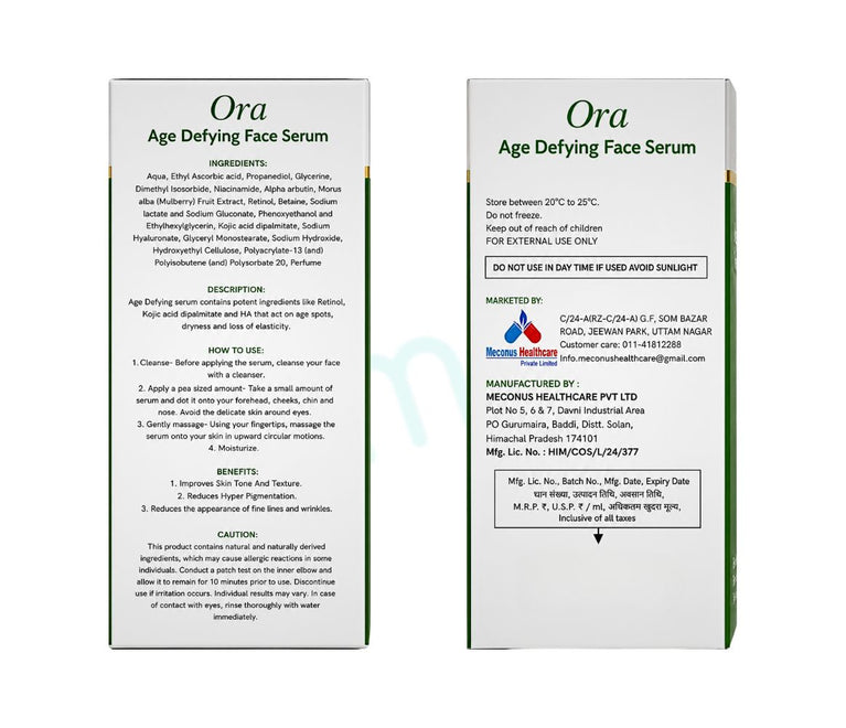 Ora Age Defying Face Serum