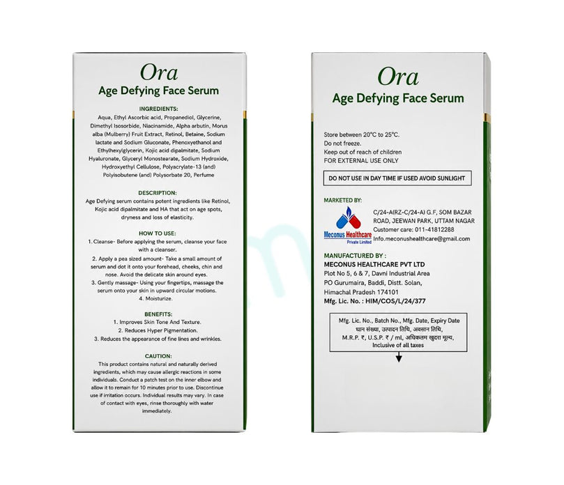 Ora Age Defying Face Serum
