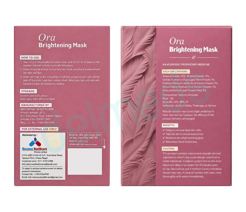 Ora Brightening Face Mask