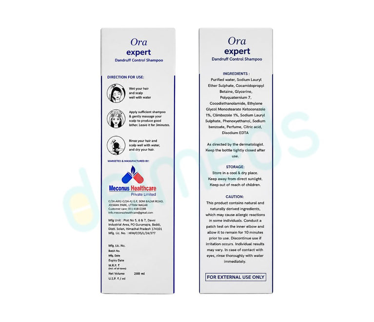 Ora Expert Dandruff Control Shampoo