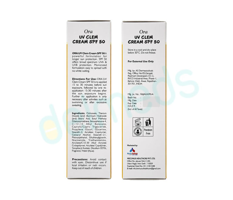 Ora UV Clem Cream SPF 50 PA+++